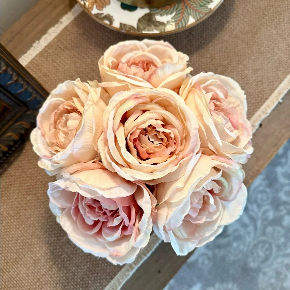 Hobby Lobby home decor Faux Floral Arrangement farmhouse flowers - Picture 5 of 8